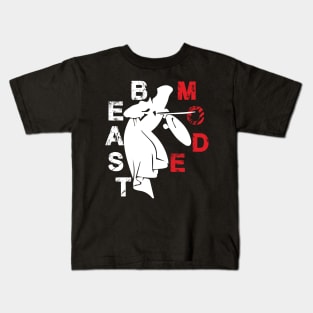 Beast mode unlocked Kids T-Shirt